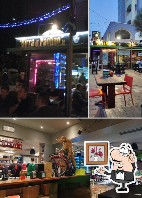 Gli interni di La Birra di Paolino