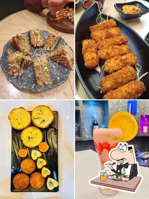 Food at Boom Boom Cafe