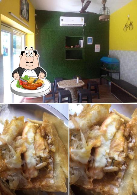 Check out the picture showing food and interior at Patties Paradise