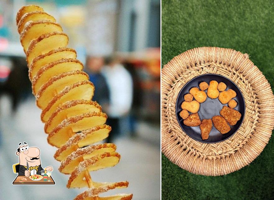 Meals at The Hut Box cafe