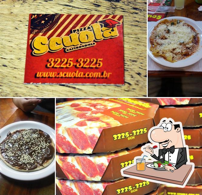 Comida em Pizza Storica