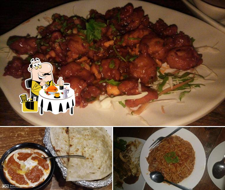 Food at Drizzle By The Beach