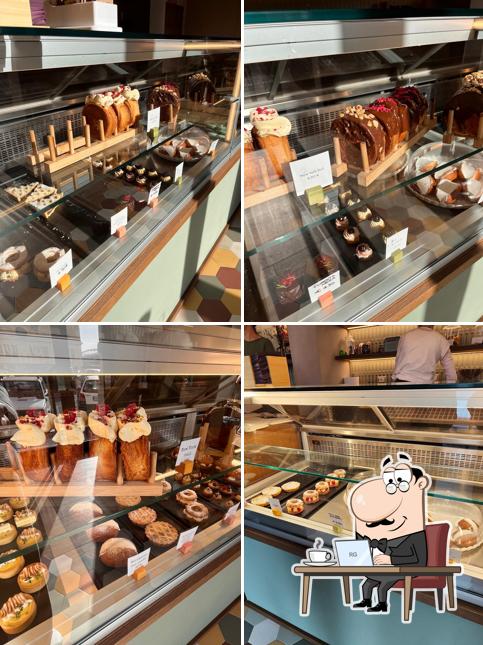 Gli interni di Julietta Pastry and Lab