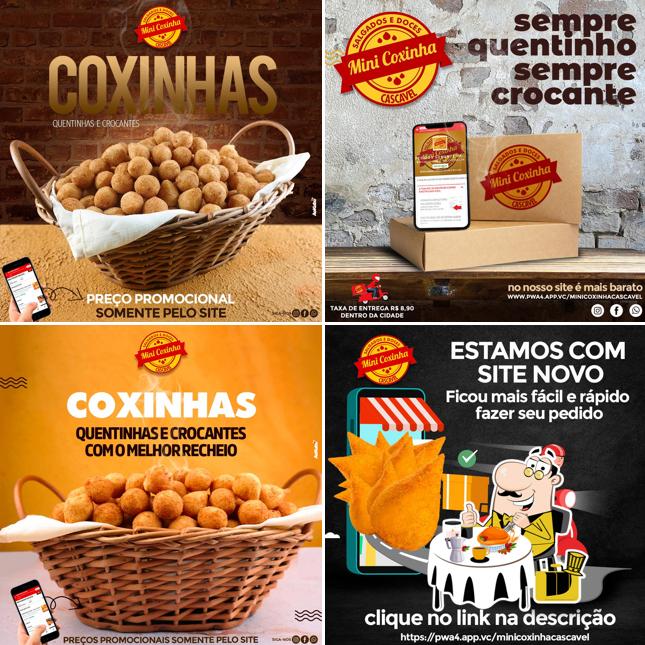 Mini Coxinha Cascavel