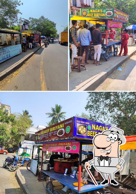 The exterior of Naga's Beef Biriyani