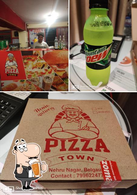 Order a pint of light or dark beer