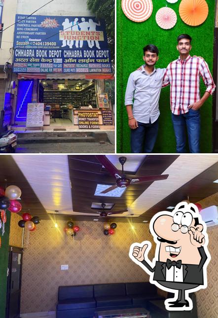 Check out the photo displaying interior and exterior at Student Junction