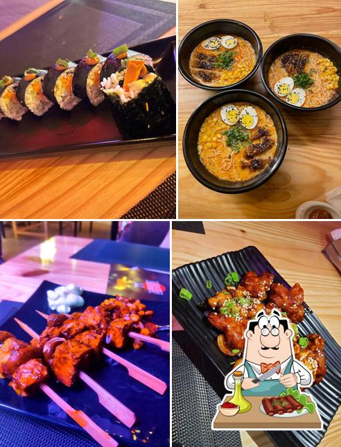 Baby back ribs at WABI-SABI