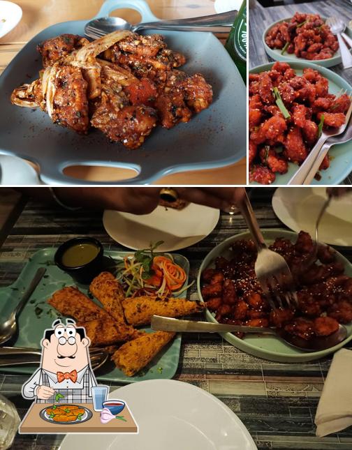 Chicken wings at The View Restaurant and Lounge