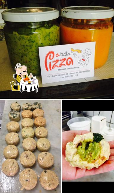 La cibo e bevanda del ristorante