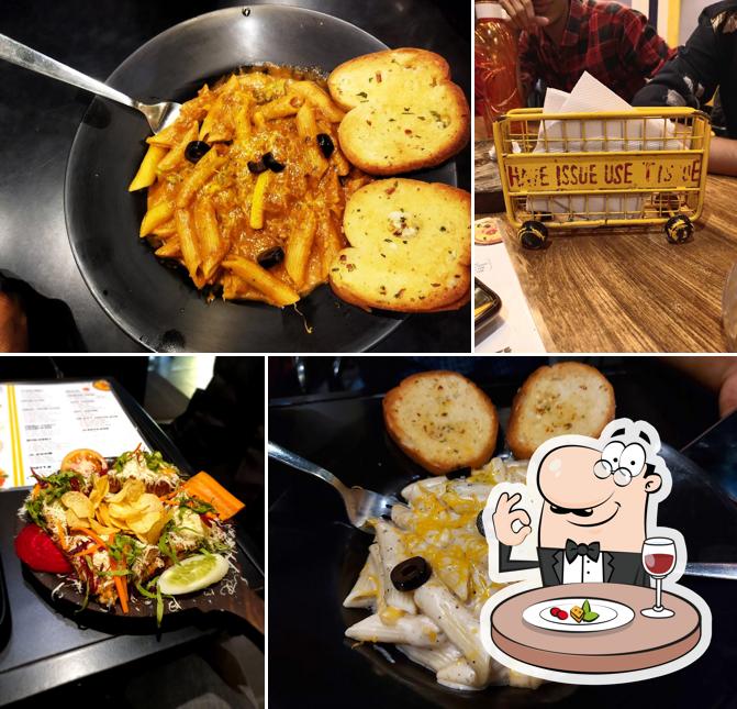 Food at Crazy Cheesy Cafe - Bharti Vidyapeeth