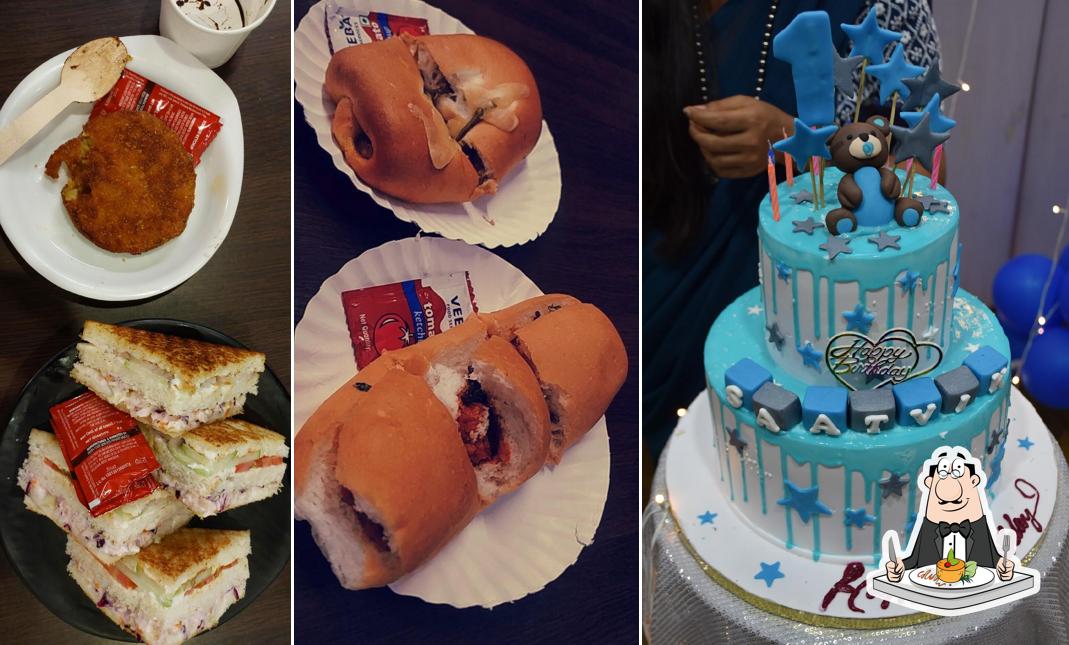 Food at Dolphin Bakes 'N' Ice Creams