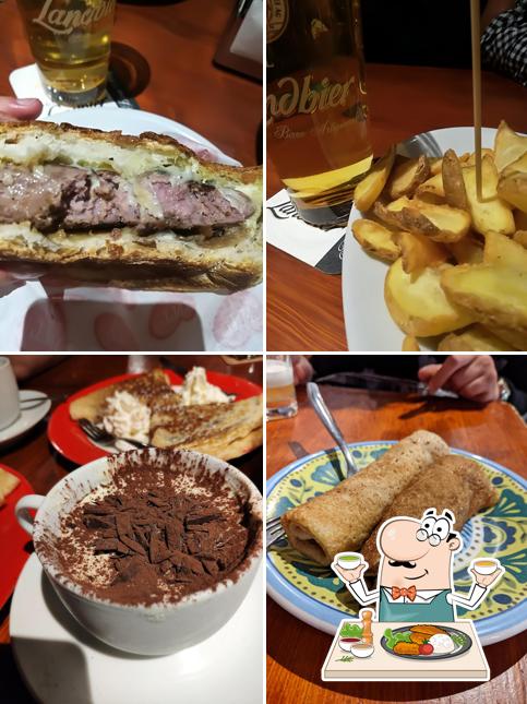 Patatas bravas al TNT Pub