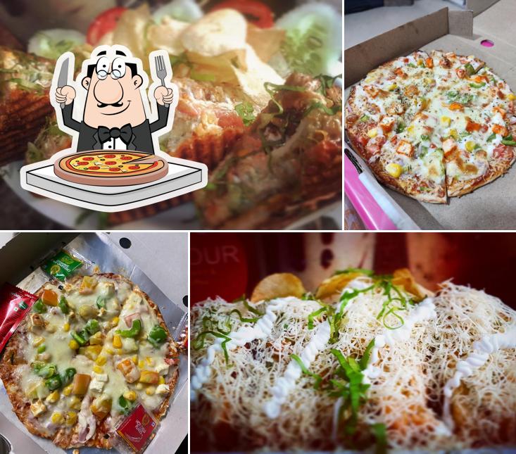 Pick pizza at CHOTU'S FLAVOURS SANDWICHES