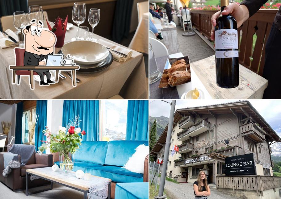 Restaurant Caprice si caratterizza per la interni e bevanda