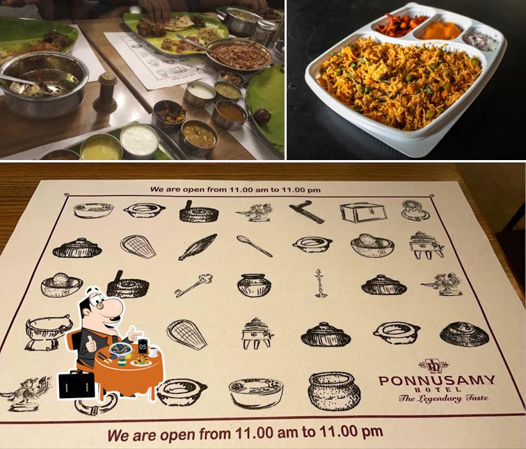 Mussels at Ponnusamy Hotel