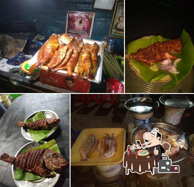 Vasanthi Fish Shop provides a menu for fish dish lovers