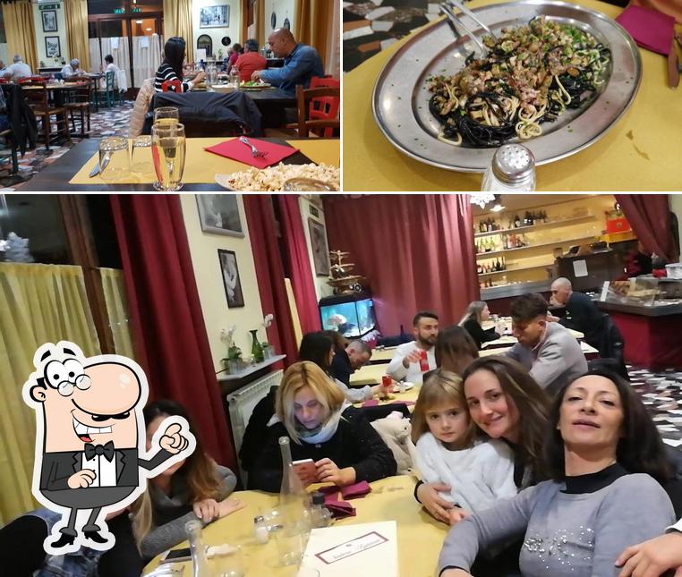 La foto della interni e cibo di Scabeccio