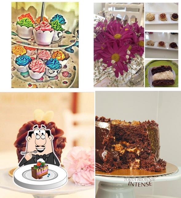 Bolo de chocolate em Doceville