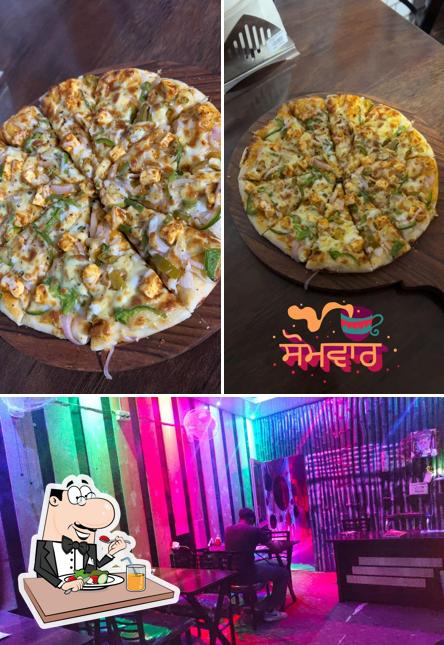 California pizza junction is distinguished by food and interior