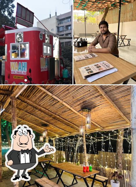 The interior of Waah Kya Swaad Hai