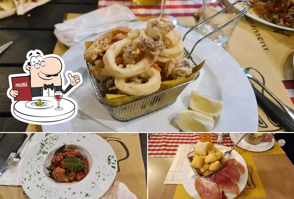 Platti al Ristorante Pizzeria G. Rossi A' Bello