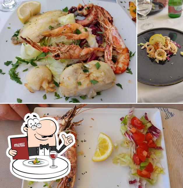 Scampi al Al Porto Osteria Pizzeria