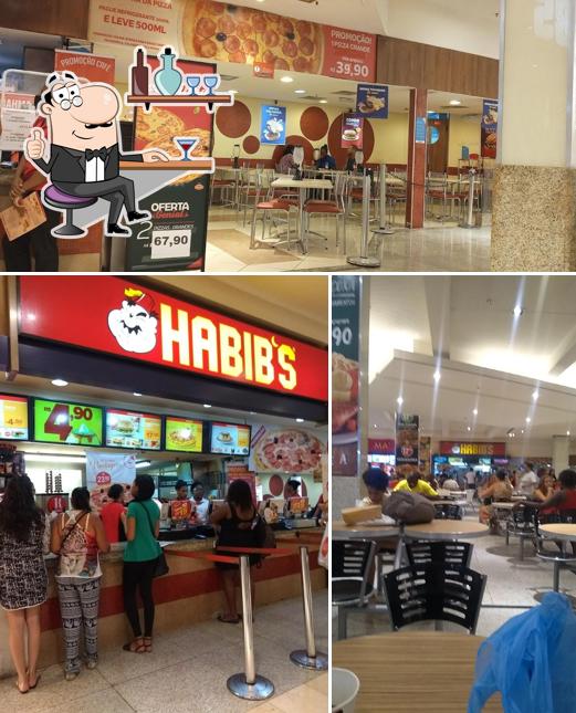O interior do HABIB'S