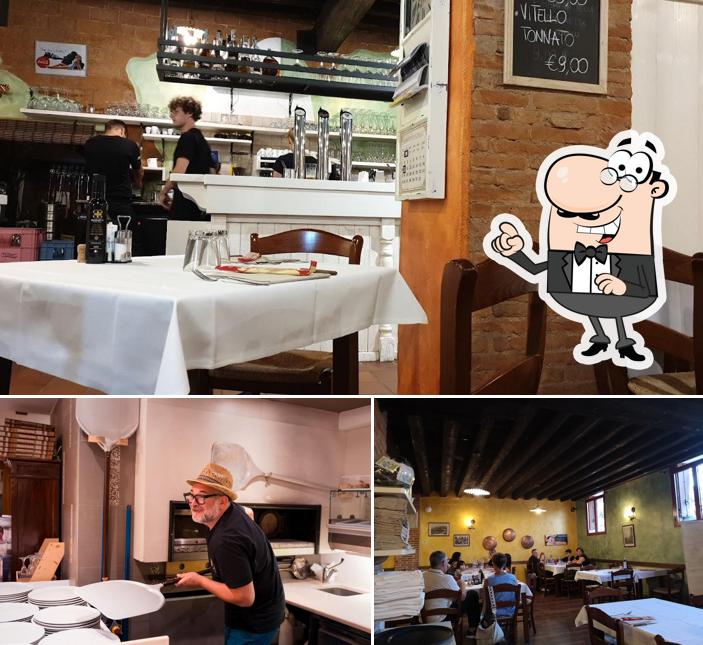 Dai un'occhiata agli interni di LEON D'ORO da Demis - bar, pizzeria, ristorante, alloggio