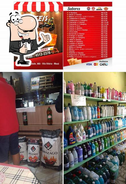 See this pic of Pizzaria do Giba