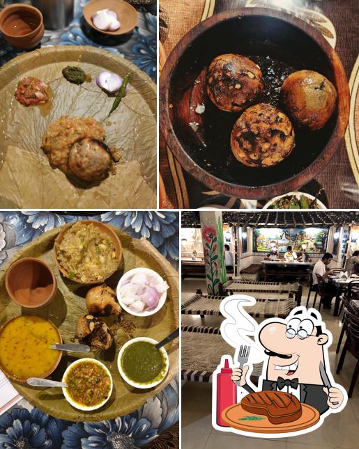 Get meat dishes at Bati Chokha Family Restaurant