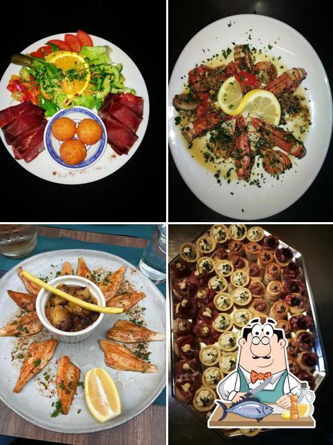 Salmone grigliato al Café de Collex