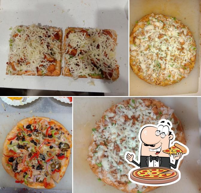 Try out pizza at Jessie Electronics