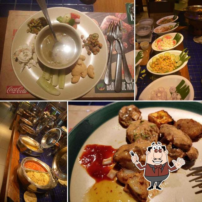 Food at Barbeque Nation