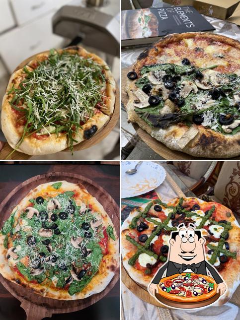 Order different kinds of pizza