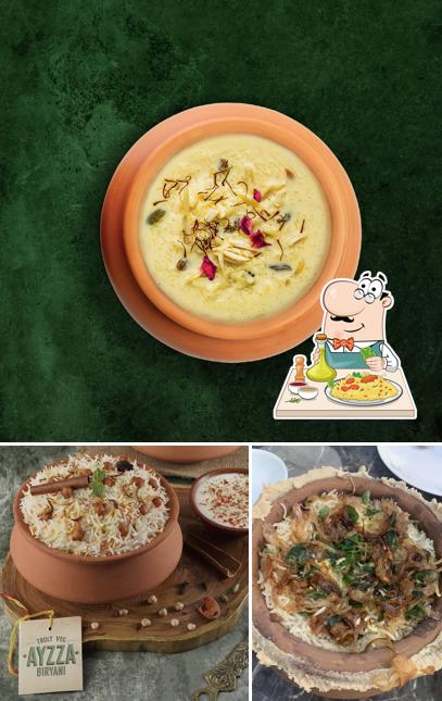 Food at Ayzza Biryani