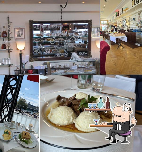 Gli interni di Café de Ville Restaurant Schwanen