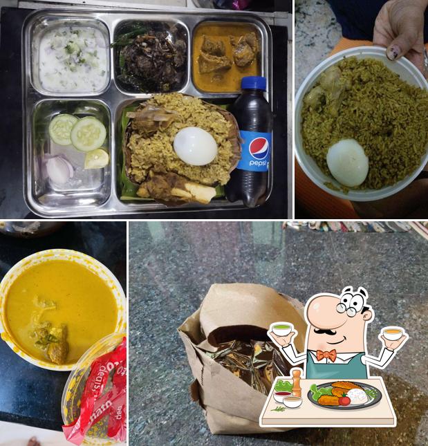 Meals at Donne Biriyani Nati Style hotel