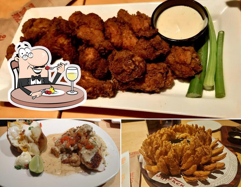 Comida em Outback Steakhouse