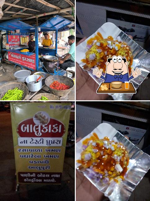 Food at Balukaka Na Testy Ghughra