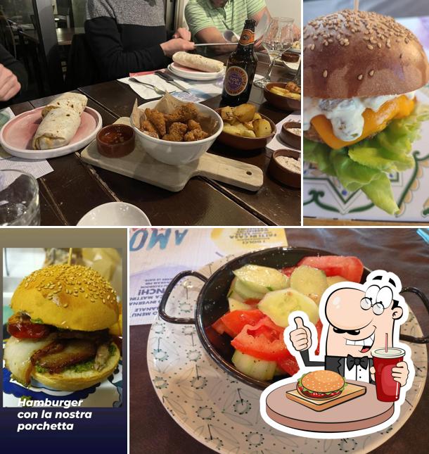 Gli hamburger di Amodomio Tapas & Co. potranno incontrare i gusti di molti