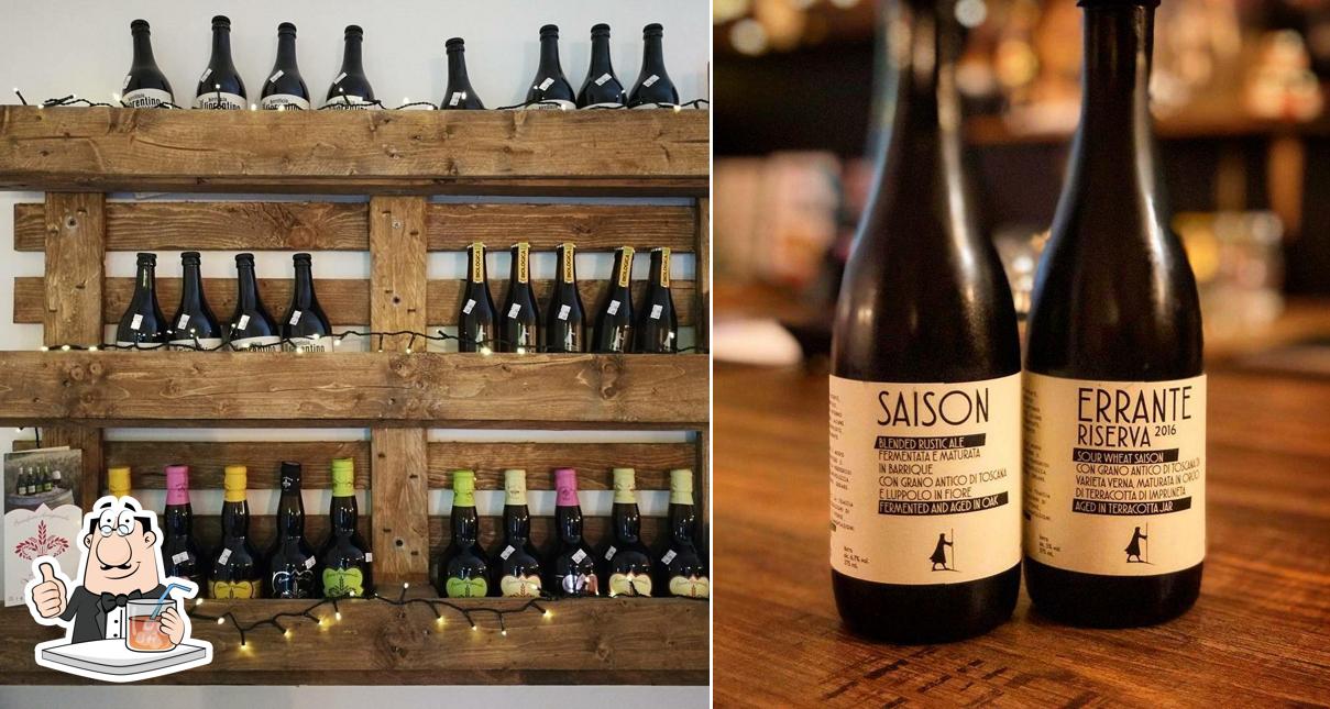 Prenditi un drink dal menu