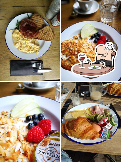 Nourriture à Café Van Leeuwen