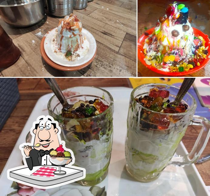 Order one of the sweet dishes