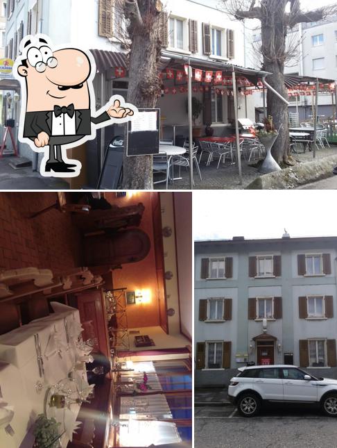 Gli interni di Rest Rheinfels