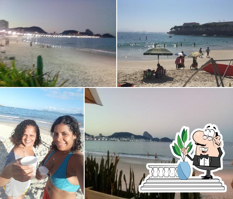 Desfrute da vista do exterior Botequim Carioca