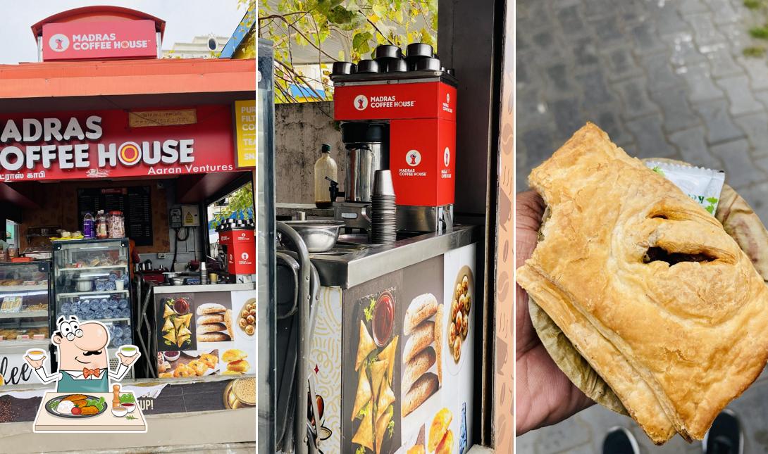 Food at Madras Coffee House, Nehru park metro