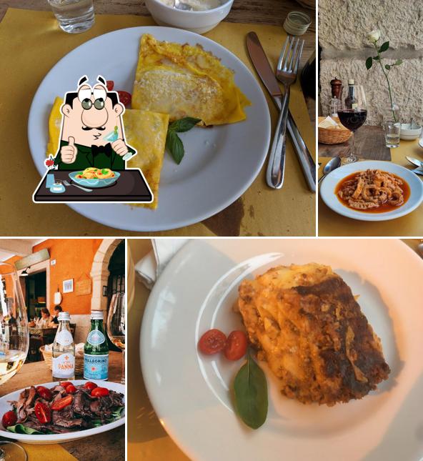 Cibo al Osteria Sottoriva