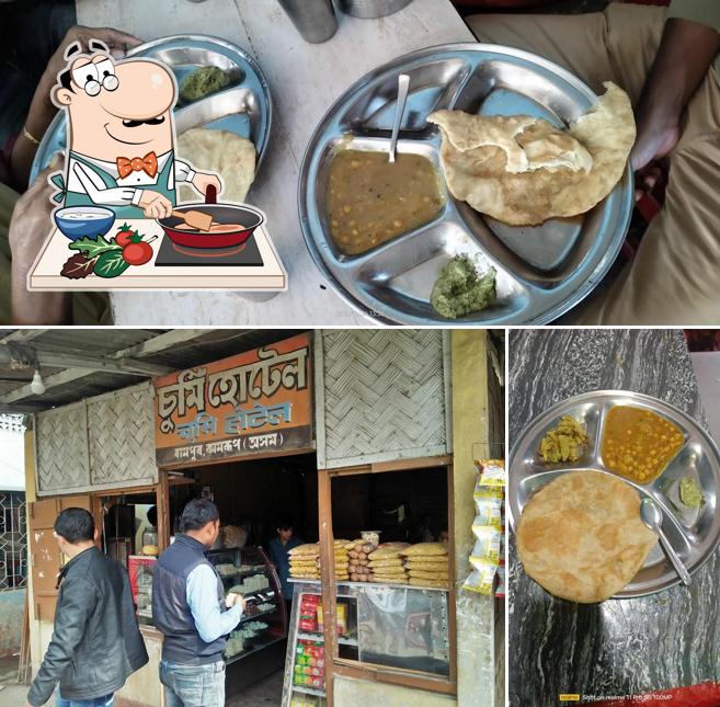 Chicken curry at Sumi Hotel