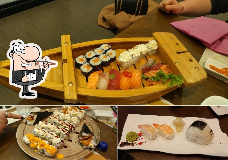 Il sushi è il cibo tradizionale della cucina giapponese